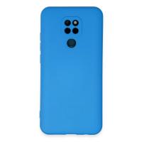 Newface General Mobile GM 20 Kılıf Nano içi Kadife Silikon - Mavi