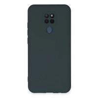 Newface General Mobile GM 20 Kılıf Nano içi Kadife Silikon - Koyu Yeşil