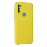 Newface General Mobile GM 21 Plus Kılıf Nano içi Kadife Silikon - Sarı