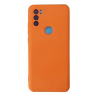 Newface General Mobile GM 21 Plus Kılıf Nano içi Kadife Silikon - Turuncu