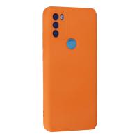 Newface General Mobile GM 21 Plus Kılıf Nano içi Kadife Silikon - Turuncu