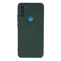 Newface General Mobile GM 21 Plus Kılıf Nano içi Kadife Silikon - Koyu Yeşil