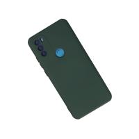 Newface General Mobile GM 21 Plus Kılıf Nano içi Kadife Silikon - Koyu Yeşil