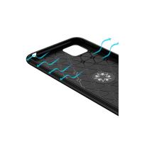 Newface Huawei Y5P Kılıf Range Yüzüklü Silikon - Kırmızı