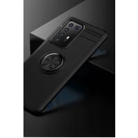 Newface Huawei P40 Pro Kılıf Range Yüzüklü Silikon - Siyah