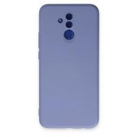 Newface Huawei Mate 20 Lite Kılıf Nano içi Kadife Silikon - Lila
