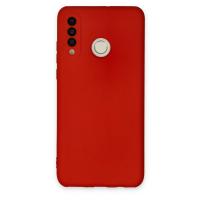 Newface Huawei P30 Lite Kılıf Nano içi Kadife Silikon - Kırmızı