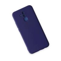 Newface Huawei Mate 20 Lite Kılıf Nano içi Kadife Silikon - Mor
