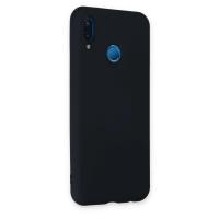 Newface Huawei P20 Lite Kılıf Nano içi Kadife Silikon - Lacivert