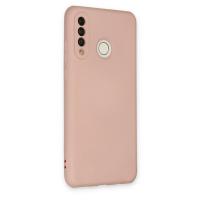 Newface Huawei P30 Lite Kılıf Nano içi Kadife Silikon - Pudra