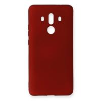 Newface Huawei Mate 10 Pro Kılıf First Silikon - Bordo
