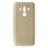 Newface Huawei Mate 10 Pro Kılıf First Silikon - Gold