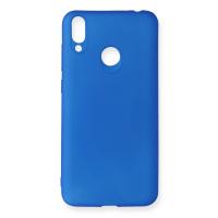Newface Huawei Honor 8C Kılıf First Silikon - Mavi
