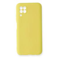 Newface Huawei P40 Lite Kılıf Nano içi Kadife Silikon - Sarı