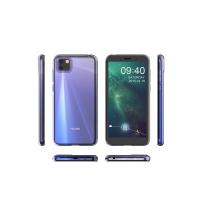 Newface Huawei Y5P Kılıf Lüx Şeffaf Silikon - Şeffaf