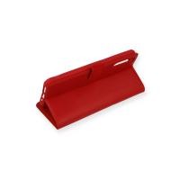 Newface Huawei P Smart S Kılıf Trend S Plus Kapaklı Kılıf - Kırmızı