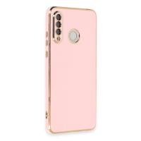 Newface Huawei P30 Lite Kılıf Volet Silikon - Pembe