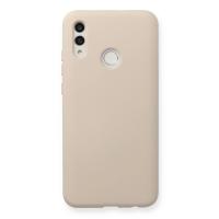 Newface Huawei P Smart 2019 Kılıf Nano içi Kadife Silikon - Pudra