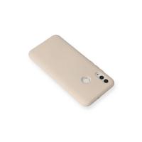 Newface Huawei P Smart 2019 Kılıf Nano içi Kadife Silikon - Pudra