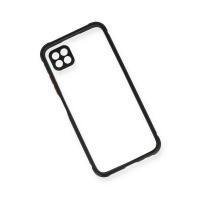 Newface Huawei P40 Lite Kılıf Miami Şeffaf Silikon - Siyah