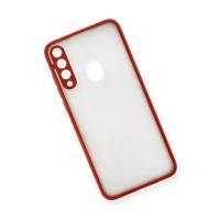 Newface Huawei Y6P Kılıf Montreal Silikon Kapak - Kırmızı