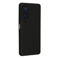 Newface Huawei Nova 9 SE Kılıf Nano içi Kadife Silikon - Siyah
