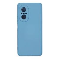 Newface Huawei Nova 9 SE Kılıf Nano içi Kadife Silikon - Mavi