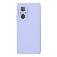 Newface Huawei Nova 9 SE Kılıf Nano içi Kadife Silikon - Lila