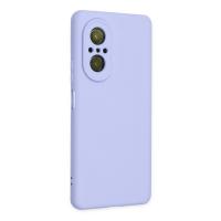 Newface Huawei Nova 9 SE Kılıf Nano içi Kadife Silikon - Lila