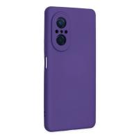 Newface Huawei Nova 9 SE Kılıf Nano içi Kadife Silikon - Mor