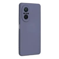 Newface Huawei Nova 9 SE Kılıf Nano içi Kadife Silikon - Gri