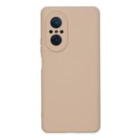 Newface Huawei Nova 9 SE Kılıf Nano içi Kadife Silikon - Pudra