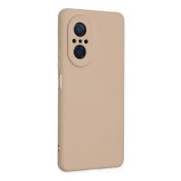 Newface Huawei Nova 9 SE Kılıf Nano içi Kadife Silikon - Pudra