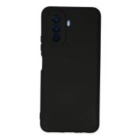 Newface Huawei Nova Y70 Kılıf Nano içi Kadife Silikon - Siyah