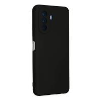 Newface Huawei Nova Y70 Kılıf Nano içi Kadife Silikon - Siyah