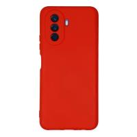 Newface Huawei Nova Y70 Kılıf Nano içi Kadife Silikon - Kırmızı