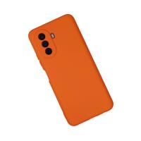 Newface Huawei Nova Y70 Kılıf Nano içi Kadife Silikon - Turuncu