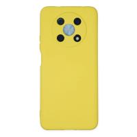 Newface Huawei Nova Y90 Kılıf Nano içi Kadife Silikon - Sarı