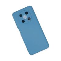 Newface Huawei Nova Y90 Kılıf Nano içi Kadife Silikon - Mavi