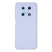 Newface Huawei Nova Y90 Kılıf Nano içi Kadife Silikon - Lila