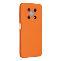 Newface Huawei Nova Y90 Kılıf Nano içi Kadife Silikon - Turuncu