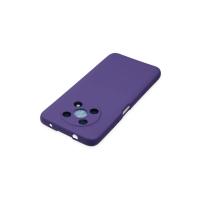 Newface Huawei Nova Y90 Kılıf Nano içi Kadife Silikon - Mor