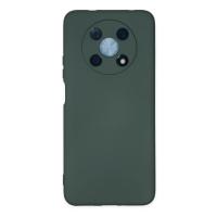 Newface Huawei Nova Y90 Kılıf Nano içi Kadife Silikon - Koyu Yeşil