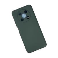 Newface Huawei Nova Y90 Kılıf Nano içi Kadife Silikon - Koyu Yeşil