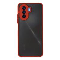 Newface Huawei Nova Y70 Kılıf Montreal Silikon Kapak - Kırmızı