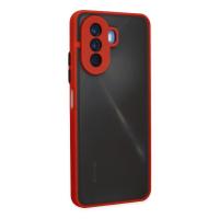 Newface Huawei Nova Y70 Kılıf Montreal Silikon Kapak - Kırmızı