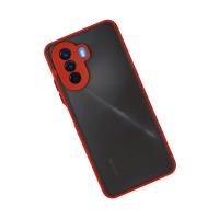 Newface Huawei Nova Y70 Kılıf Montreal Silikon Kapak - Kırmızı