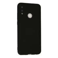 Newface Huawei P Smart 2019 Kılıf Nano içi Kadife Silikon - Siyah
