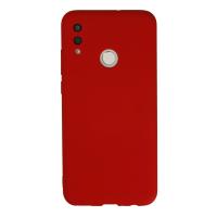 Newface Huawei P Smart 2019 Kılıf Nano içi Kadife Silikon - Kırmızı