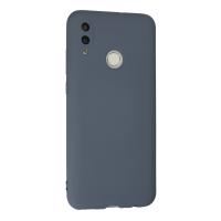 Newface Huawei P Smart 2019 Kılıf Nano içi Kadife Silikon - Gri